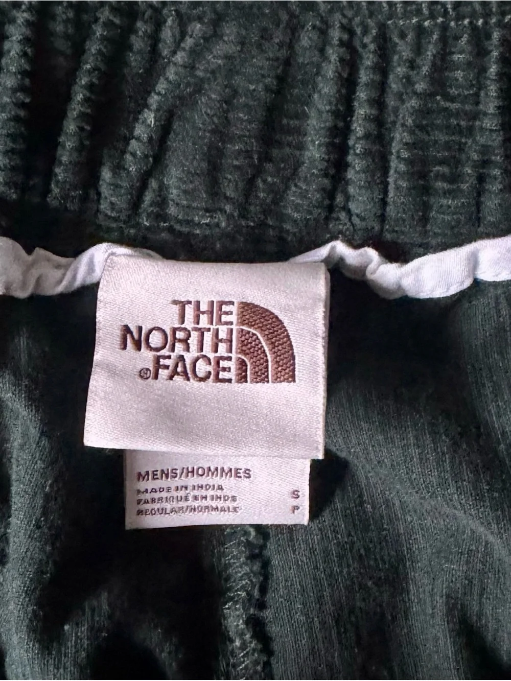 The North Face Men's Green Berkeley Corduroy Field Pants Buckle Waist Size S